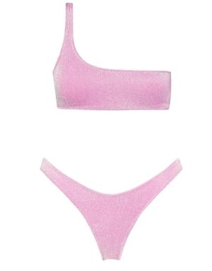 Womens Beachwear | Gigi seersucker bikini Beachwear Beachwear