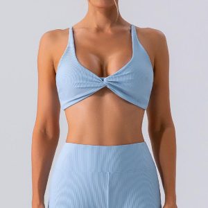 Womens Beachwear | Ibiza ribbed bikini top Beachwear Beachwear