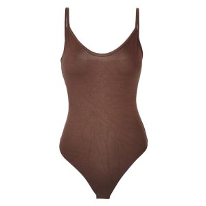 Womens Beachwear | Square-neck swimsuit Beachwear Beachwear