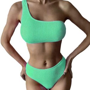 Womens Beachwear | Xandra seersucker bikini Beachwear Beachwear