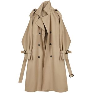 Womens Coats | Alanis stretch-cotton trench coat Coats Coats