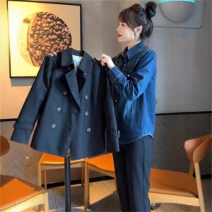 Womens Coats | Belted cropped cotton trench coat Coats Coats