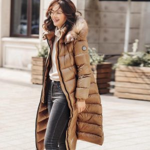 Womens Coats | Chandre shearling-trimmed quilted shell coat Coats Coats