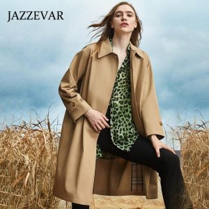 Womens Coats | Cotton belted trench coat Coats Coats