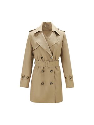 Womens Coats | Cotton gabardine trench coat Coats Coats