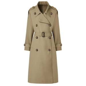 Womens Coats | Double-breasted cotton trench coat Coats Coats