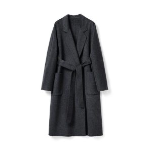 Womens Coats | Double face wool blend robe coat Coats Coats