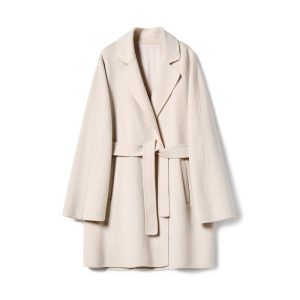 Womens Coats | Double-faced short wool coat Coats Coats