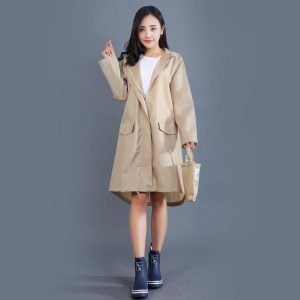 Womens Coats | Fishtail hooded rubberised parka Coats Coats