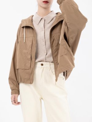 Womens Coats | Leda poplin nylon jacket Coats Coats