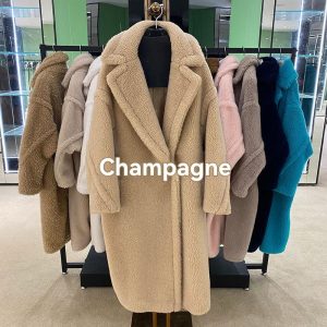 Womens Coats | Teddy bear icon coat in alpaca and wool Coats Coats