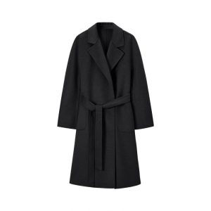 Womens Coats | Wool coat with belt Coats Coats