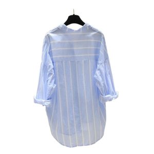 Womens Dresses | La Mini Robe Chemise striped cotton shirt dress Dresses Dresses