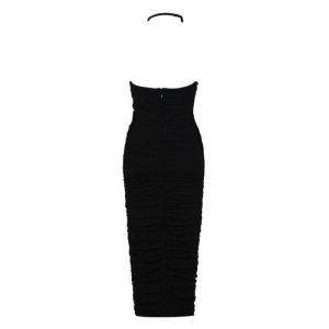 Womens Dresses | Strapless ruched stretch-jersey dress Dresses Dresses