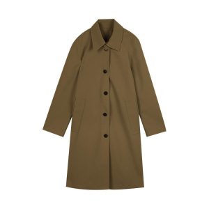 Womens Jackets | Belted leather coat Jackets Jackets