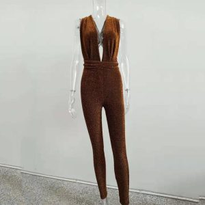 Womens Jumpsuits & Playsuits | Long sleeve knit jumpsuit Womens Clothing Jumpsuits & Playsuits