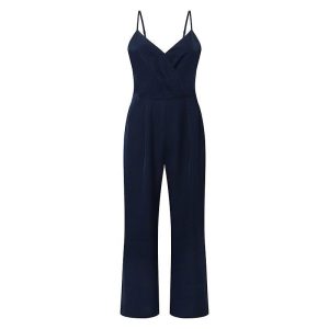 Womens Jumpsuits & Playsuits | Surplice tie front jumpsuit Jumpsuits & Playsuits Jumpsuits & Playsuits