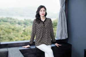 Womens Knitwear | Monogram-print silk and wool cardigan Knitwear Knitwear