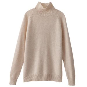 Womens Knitwear | Turtleneck cashmere jumper Knitwear Knitwear