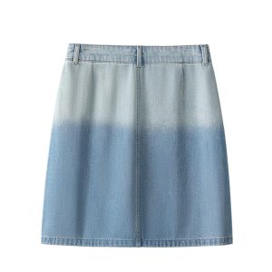 Womens Skirts | Sibyl panelled denim midi skirt Skirts Skirts