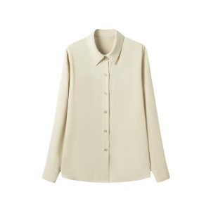 Womens Tops | Silk-satin shirt Tops Tops