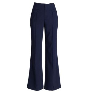 Womens Trousers | Alina flared-leg twill trousers Trousers Trousers