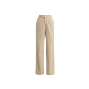 Womens Trousers | Aubrie cropped linen-blend trousers Trousers Trousers