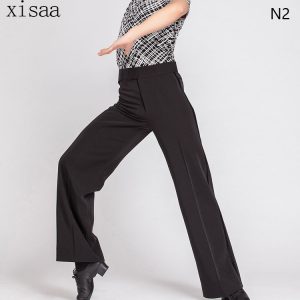 Womens Trousers | Crystal-embellished straight-leg wool trousers Trousers Trousers