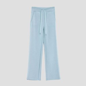 Womens Trousers | Del Ray logo velour sweatpants Trousers Trousers