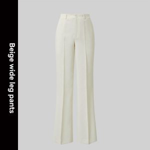 Womens Trousers | Flared-leg stretch-wool trousers Trousers Trousers