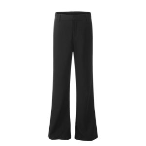 Womens Trousers | Flared wool trousers Trousers Trousers