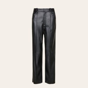 Womens Trousers | Florentina cropped leather leggings Trousers Trousers