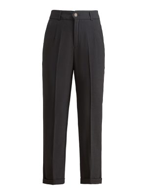 Womens Trousers | Herringbone wool trousers Trousers Trousers