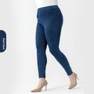 Womens Trousers | Jean-ish stretch-denim leggings Trousers Trousers