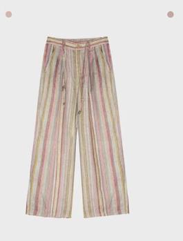 Womens Trousers | Lauren striped wide-leg wool trousers Trousers Trousers