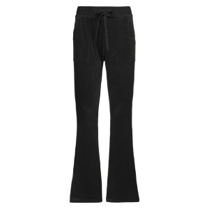 Womens Trousers | Layla logo-embroidered velour sweatpants Trousers Trousers