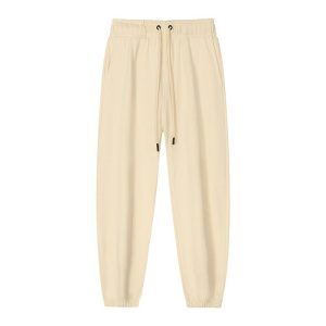 Womens Trousers | Logo cotton sweatpants Trousers Trousers