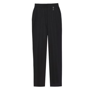 Womens Trousers | Logo-embroidered cropped satin trousers Trousers Trousers