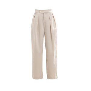 Womens Trousers | Logo-jacquard straight-leg wool trousers Trousers Trousers