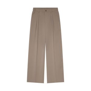 Womens Trousers | Logo wide-leg twill trousers Trousers Trousers