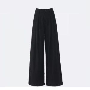 Womens Trousers | Lyla wide-leg linen trousers Trousers Trousers