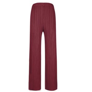 Womens Trousers | Plissé matte satin trousers Trousers Trousers