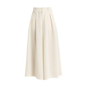 Womens Trousers | Simone pleated twill trousers Trousers Trousers