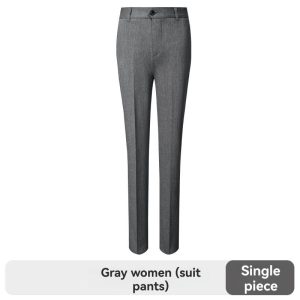 Womens Trousers | Slim-leg wool trousers Trousers Trousers