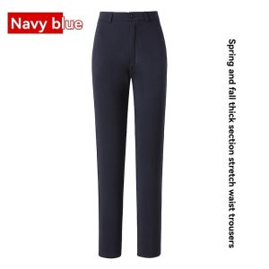 Womens Trousers | Tapered cotton-blend trousers Trousers Trousers