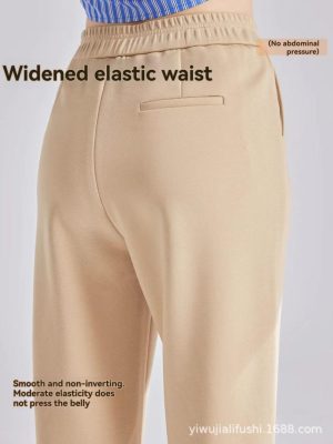 Womens Trousers | The Slim Zip stretch-jersey sweatpants Trousers Trousers