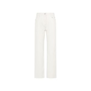 Womens Trousers | Twisted Seam cropped straight-leg jeans Trousers Trousers