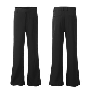 Womens Trousers | Wide-leg satin trousers Trousers Trousers