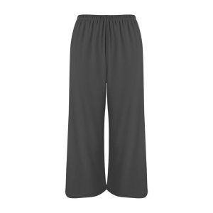 Womens Trousers | Wide-leg silk-georgette trousers Trousers Trousers