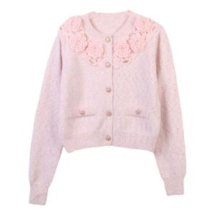 Womens Knitwear | Lace-trimmed alpaca-blend cardigan Knitwear Knitwear